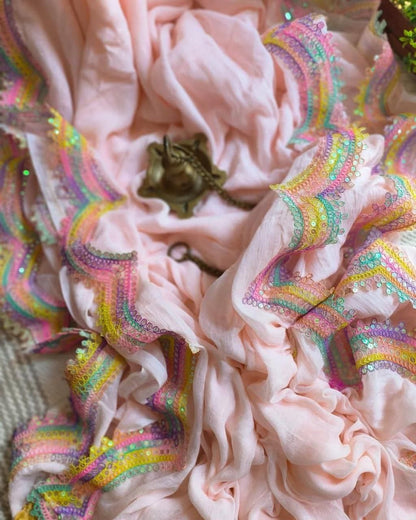 Fancy Slab Cotton Saree