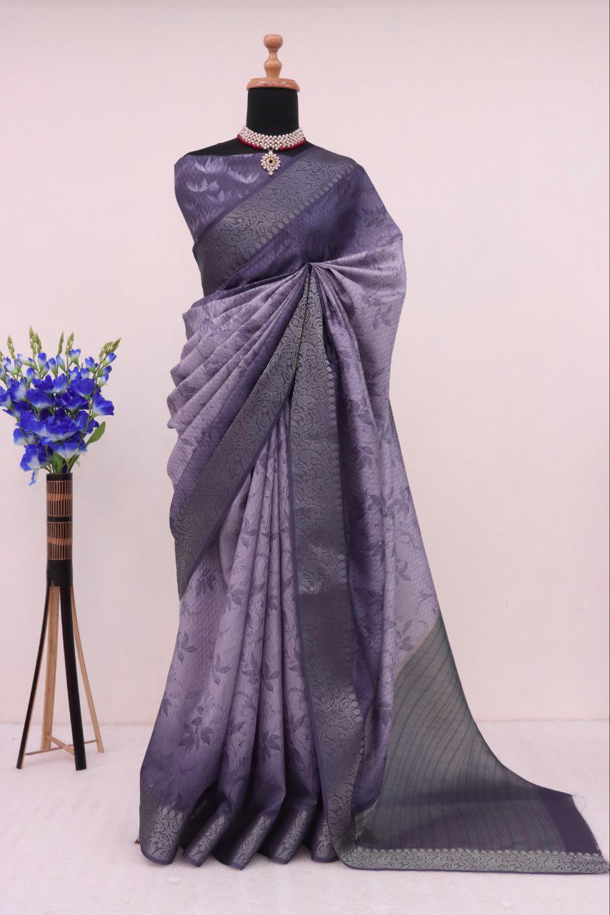 Handloom Silk Digital Printed Saree
