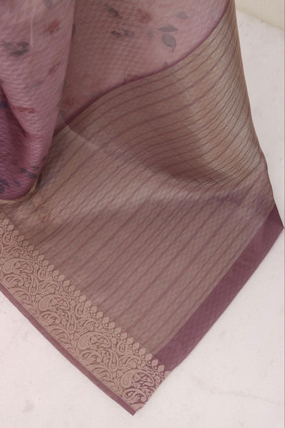 Handloom Silk Digital Printed Saree