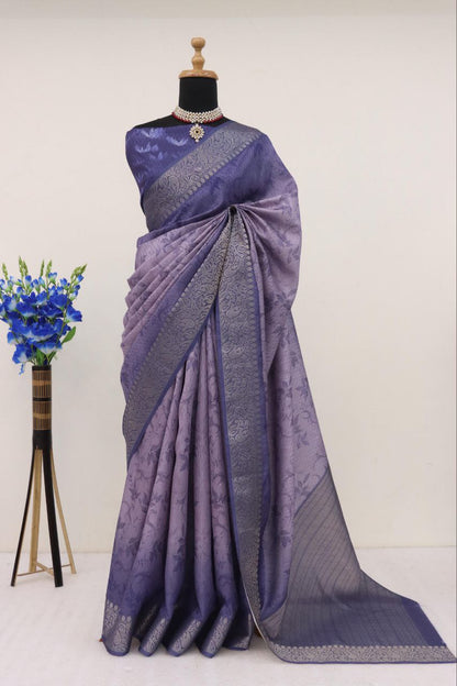 Handloom Silk Digital Printed Saree
