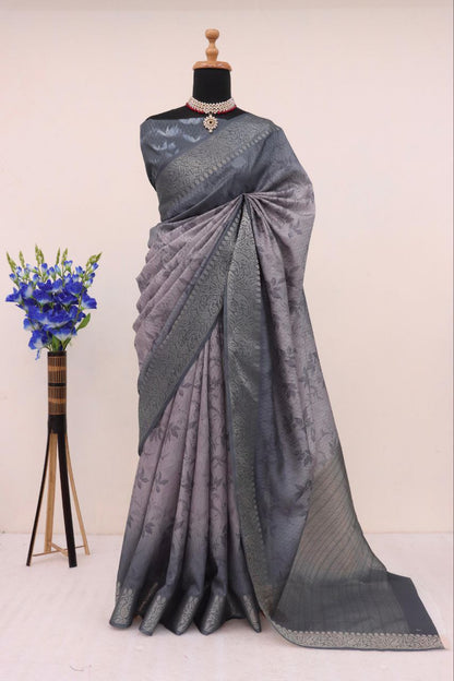Handloom Silk Digital Printed Saree