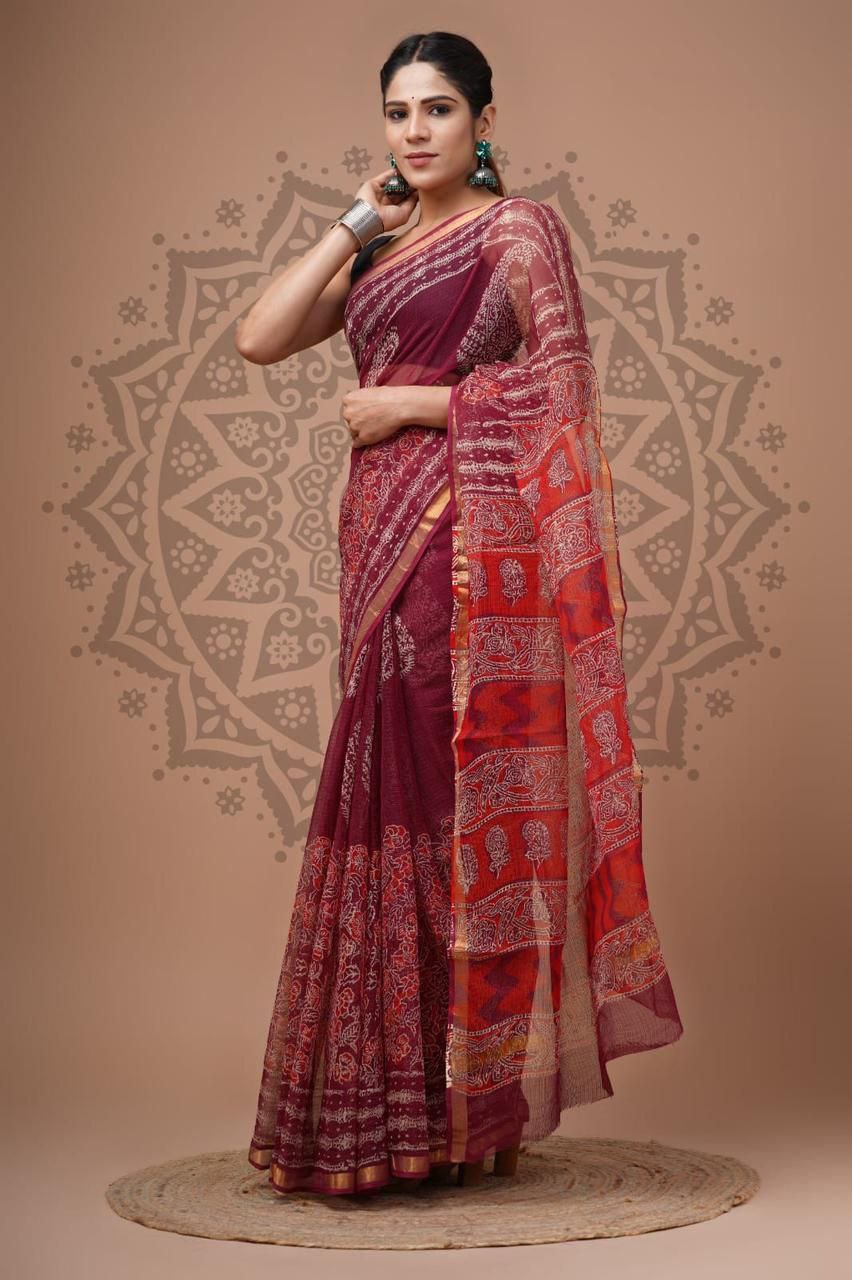 Kota Doriya Silk Saree