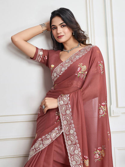 Wedding Wear Georgette Saree