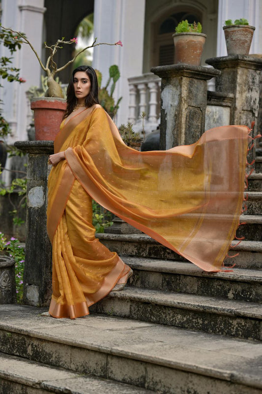 Luxor Gold Traditional Kalyani Silk Saree