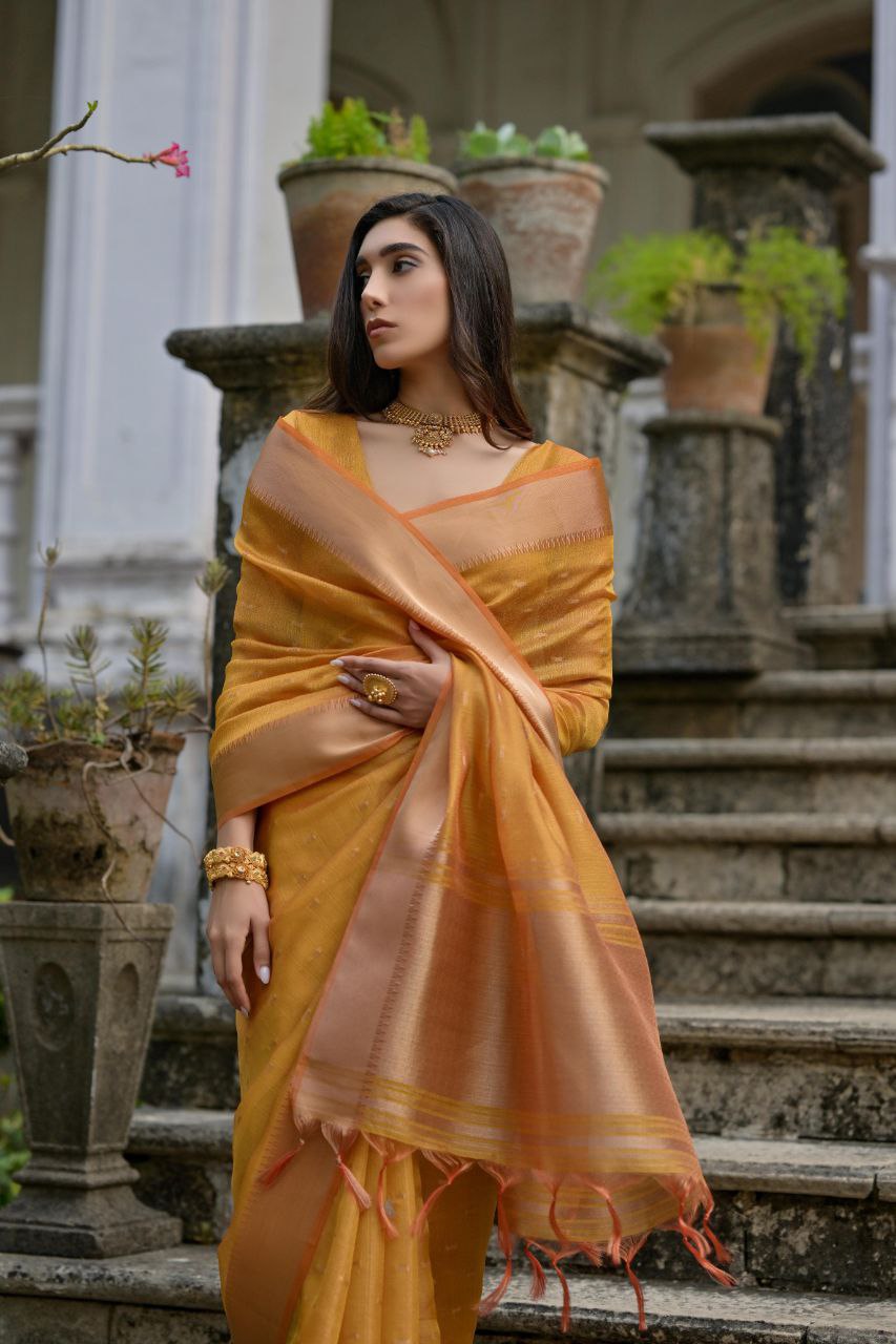 Luxor Gold Traditional Kalyani Silk Saree