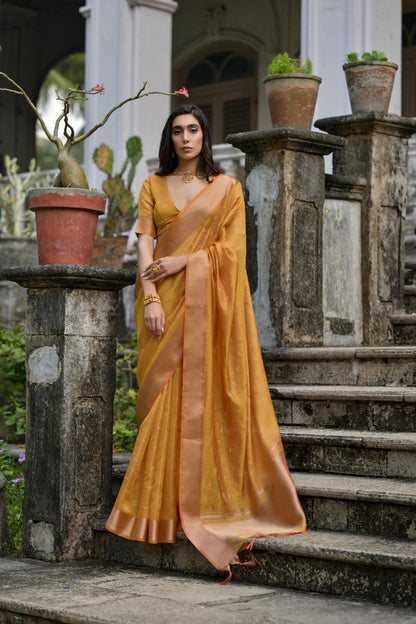 Luxor Gold Traditional Kalyani Silk Saree