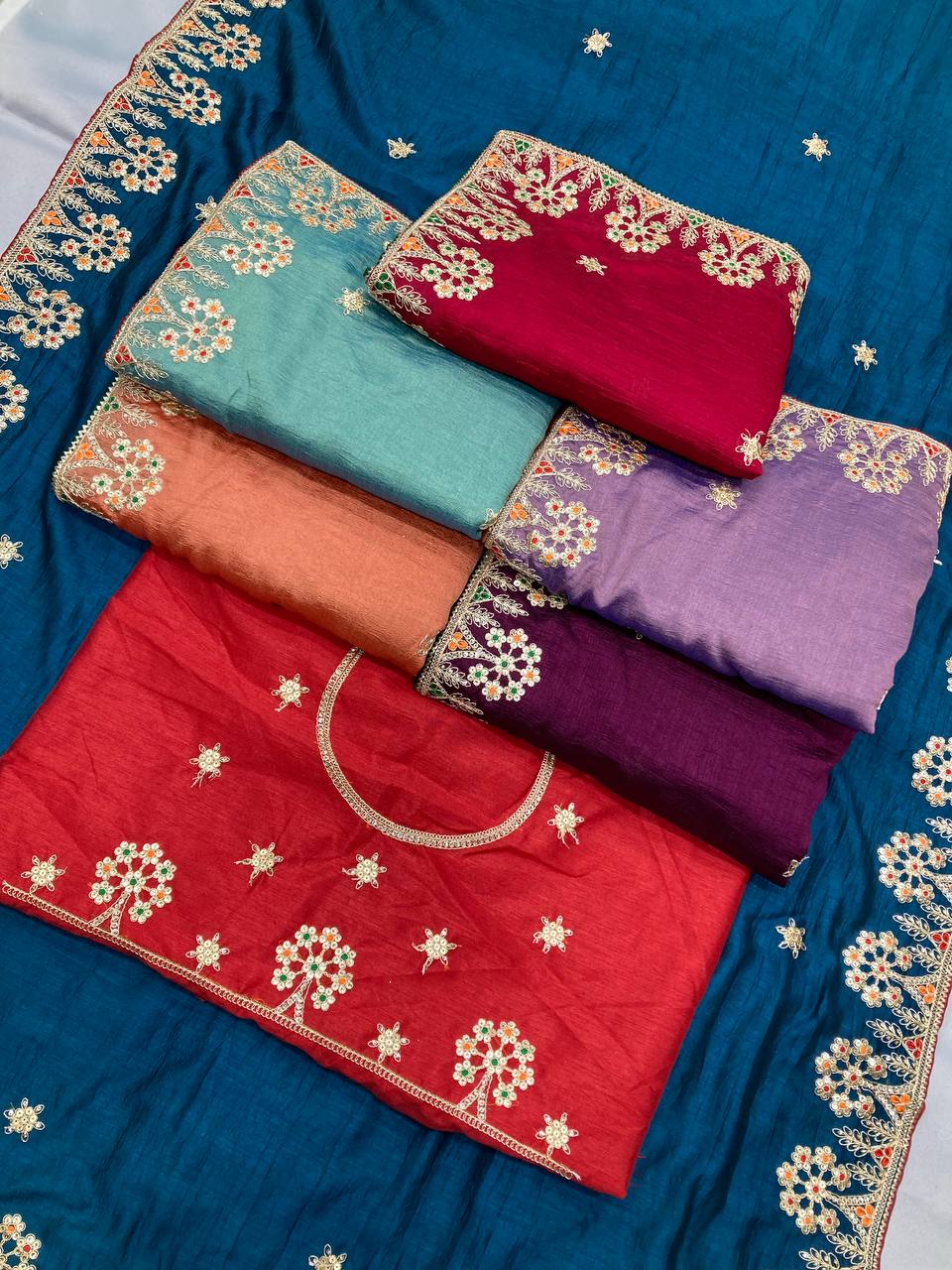 Dusty Lavender Two Tone Soft Silk Saree