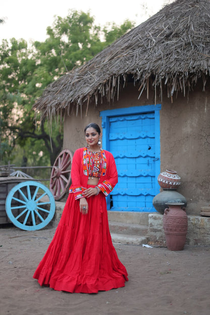 Navaratri Wear Designer Lehenga Choli
