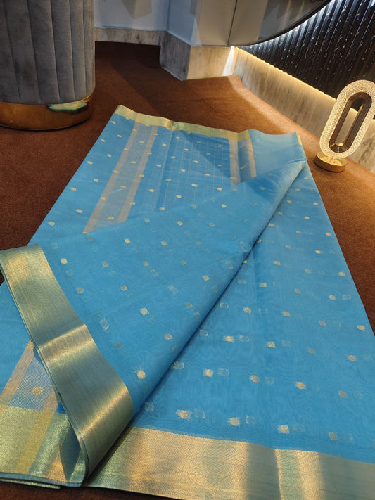 Nayanthara's Inspired Banarasi Cotton Silk Saree