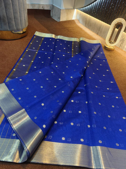 Nayanthara's Inspired Banarasi Cotton Silk Saree