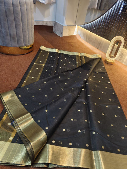 Nayanthara's Inspired Banarasi Cotton Silk Saree