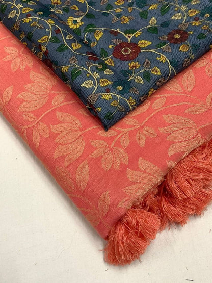 New Silk Woven Jaquard Saree