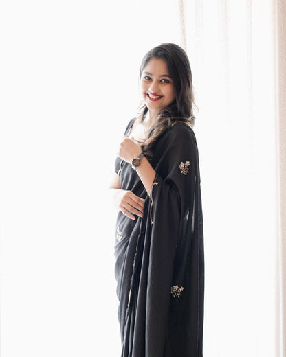 Party Wear Designer Chiffon Saree