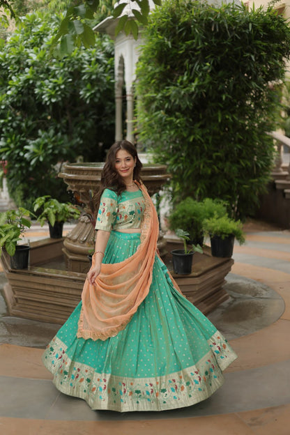 Rama Wedding Wear Lehenga Choli