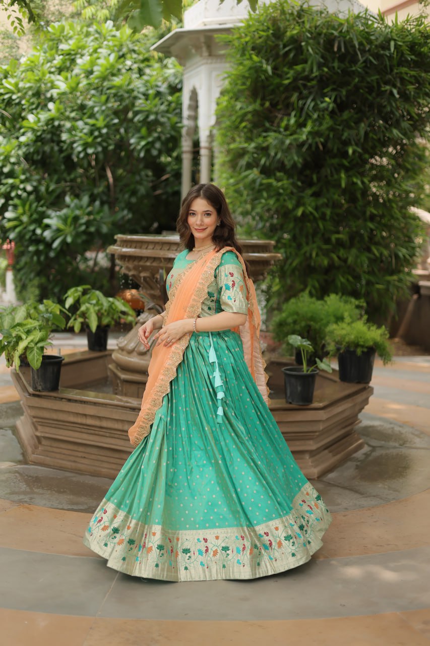 Rama Wedding Wear Lehenga Choli