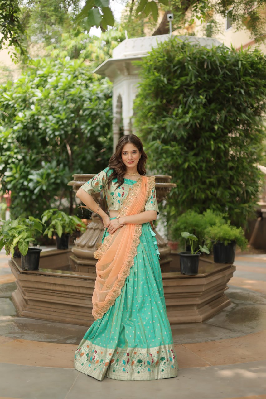 Rama Wedding Wear Lehenga Choli
