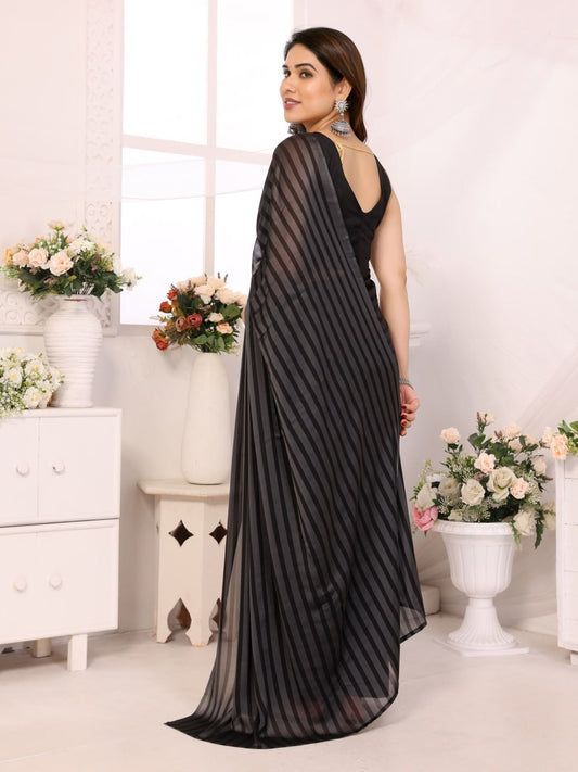 Ready Made Party Wear Georgette Saree