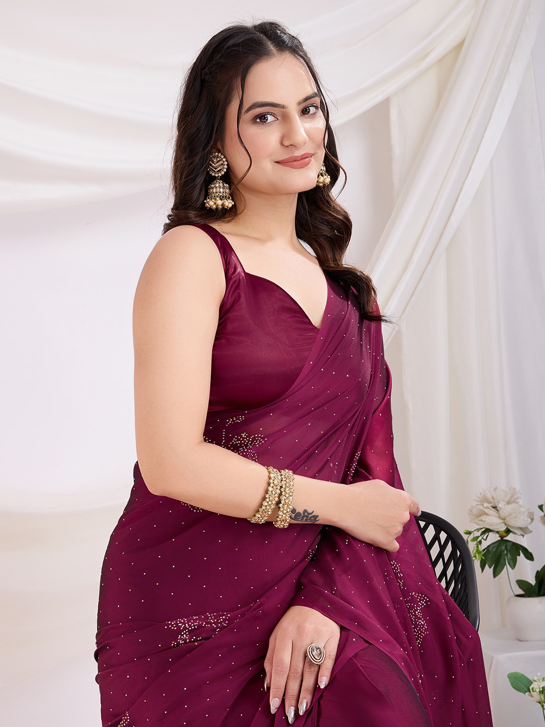 Ready To Wear Rangoli Silk Saree