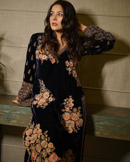 Shehnaaz Gill's Suit Set With Dupatta | Replica Design