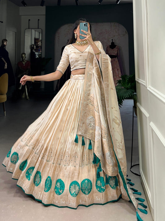 Shimmer Lehenga For Wedding