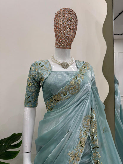 Sky Designer Zimmy Choo Saree