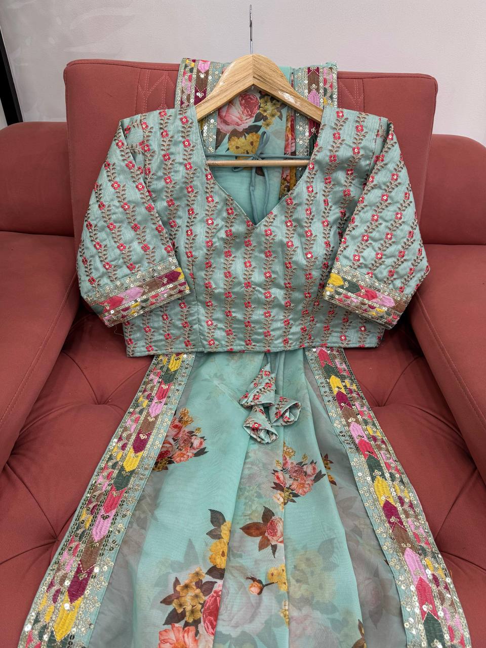 Stylish Designer Tabby Silk Saree