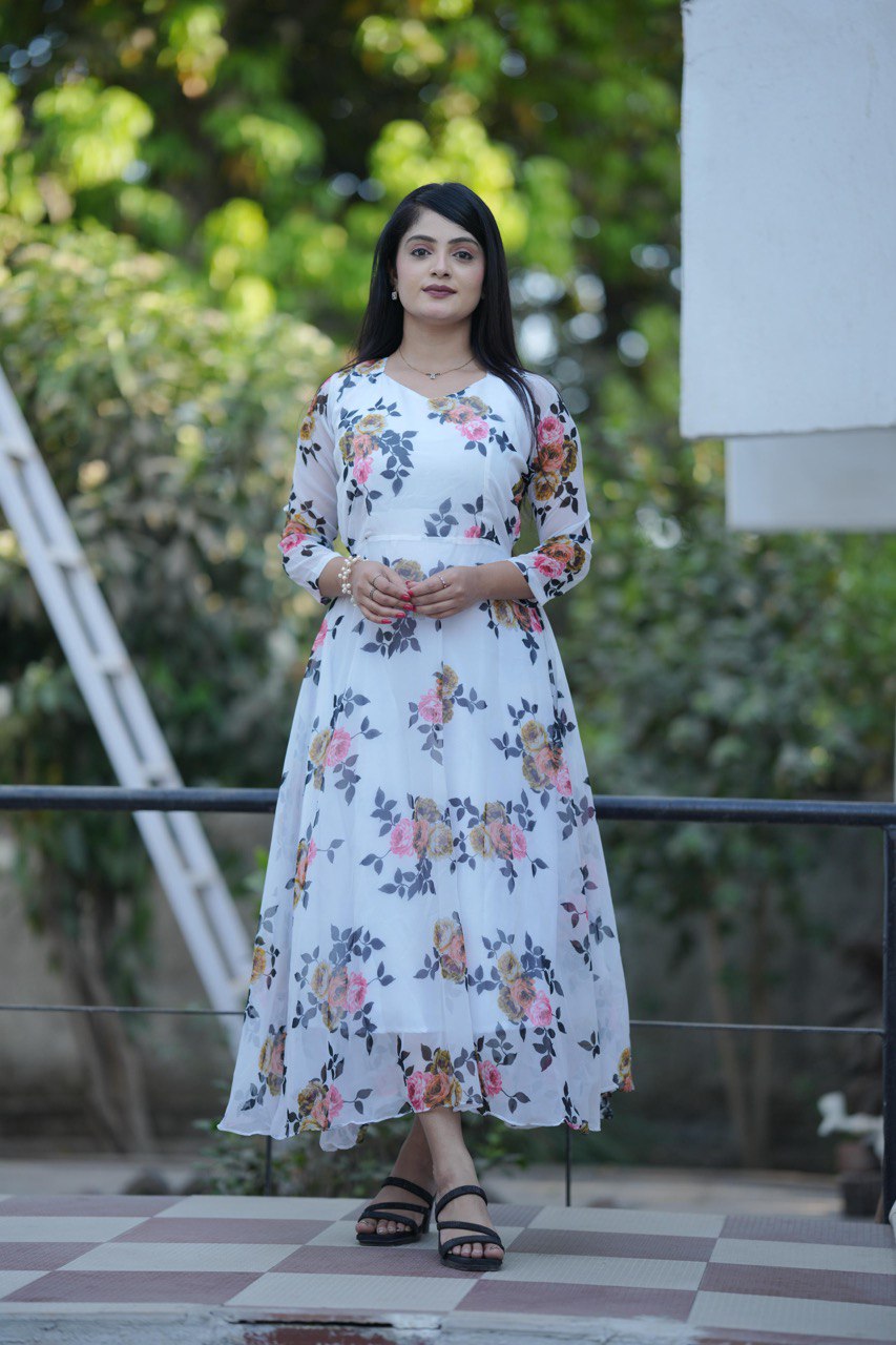 Stylish Latest Kurti One Piece