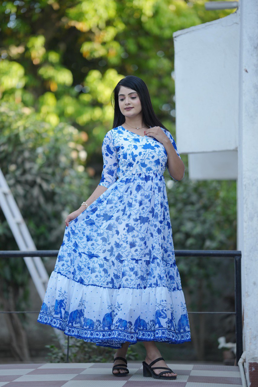 Stylish Latest Kurti One Piece