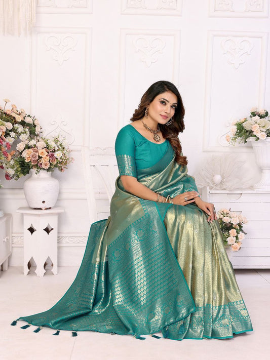 Traditional Banarasi Tissue Silk Saree
