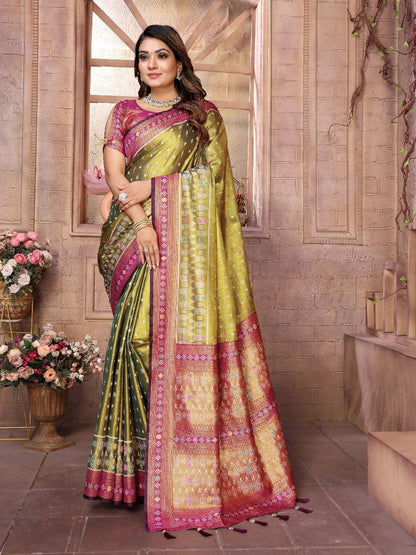 Traditional Banarasi Tissue Silk Saree