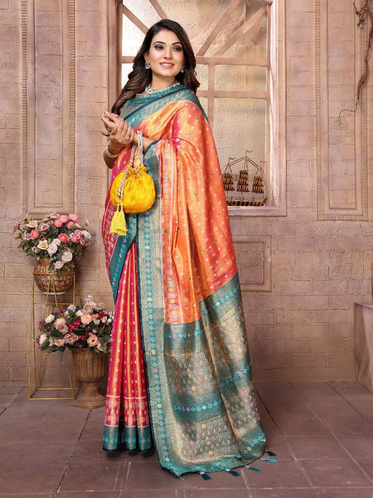 Traditional Banarasi Tissue Silk Saree