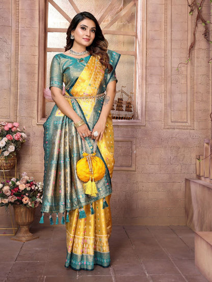 Traditional Banarasi Tissue Silk Saree
