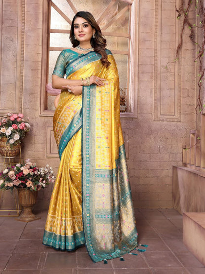 Traditional Banarasi Tissue Silk Saree