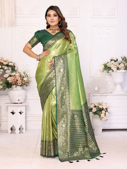 Traditional Banarasi Tissue Silk Saree