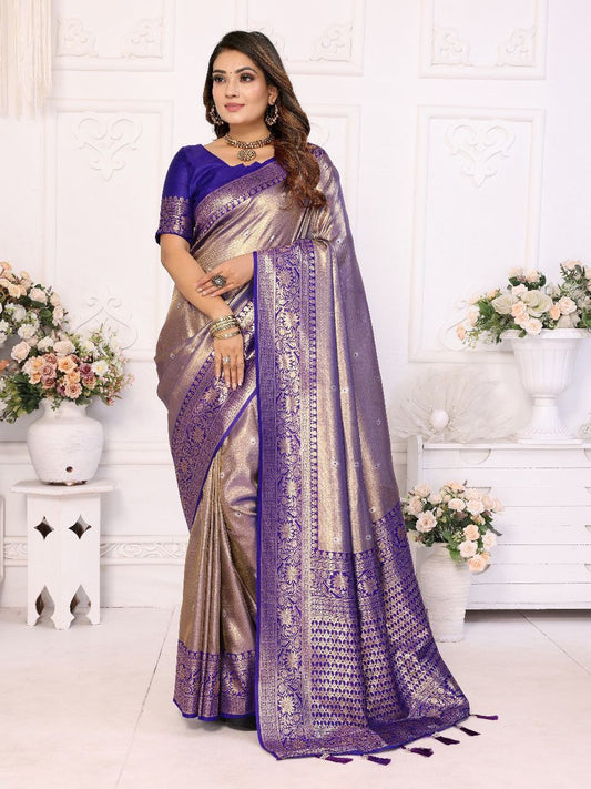 Traditional Banarasi Tissue Silk Saree