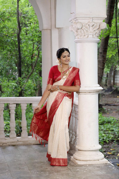 Traditional Khadee Georgette Silk Saree
