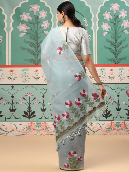 Traditional Mul Cotton Saree