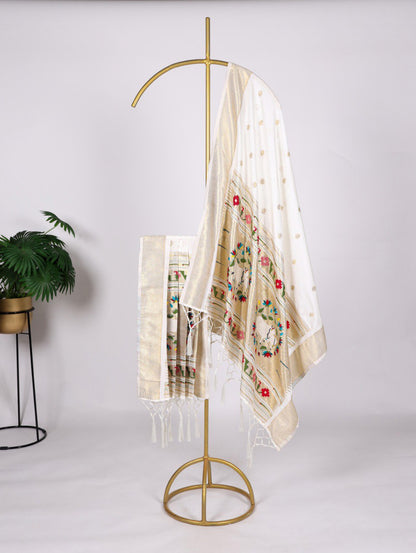 Traditional Paithani Design Jacquard Dupatta