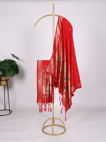 Traditional Paithani Design Jacquard Dupatta