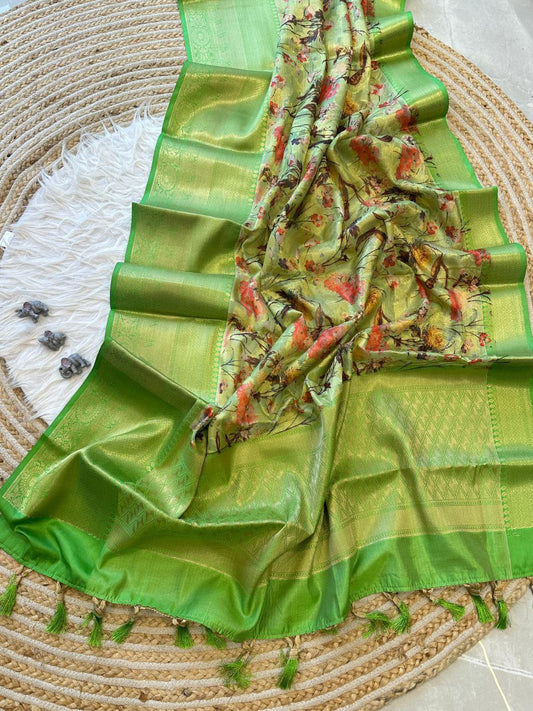 Traditional Pure Kanchipuram Doriya Silk Saree