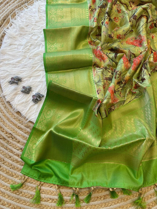 Traditional Pure Kanchipuram Doriya Silk Saree