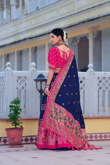 Traditional Tussar Silk Lehenga