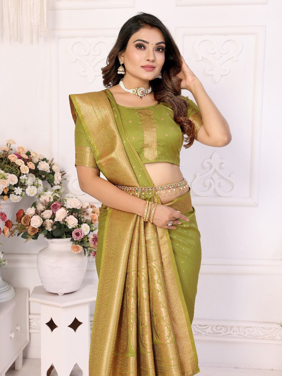 Traditional Wedding Soft Silk Saree