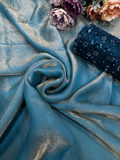 Trending Party Wear Space Silk Saree