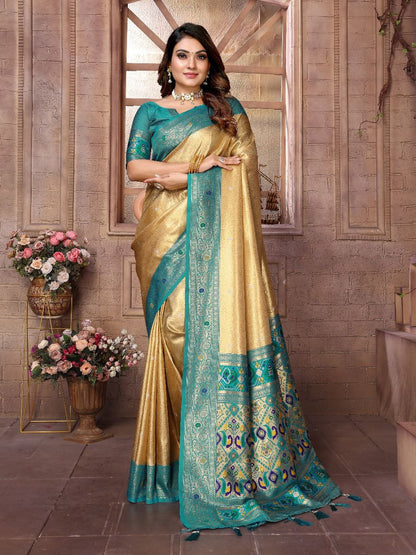 Wedding Banarasi Tissue Silk Saree