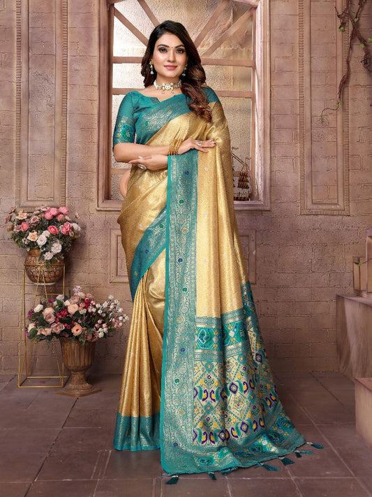 Wedding Banarasi Tissue Silk Saree