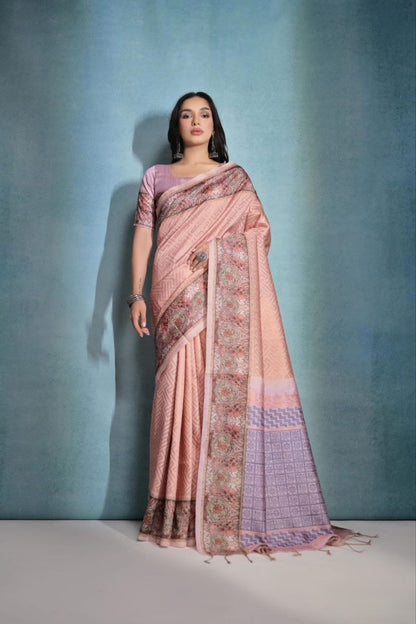 Wedding Wear Cotton Silk Saree