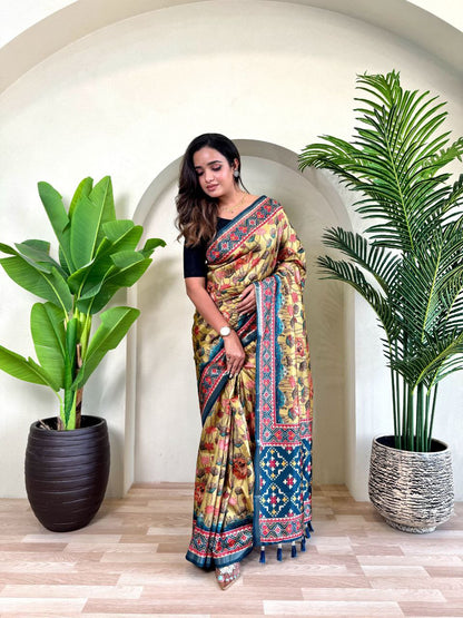 Wedding Wear Dola Viscose Saree