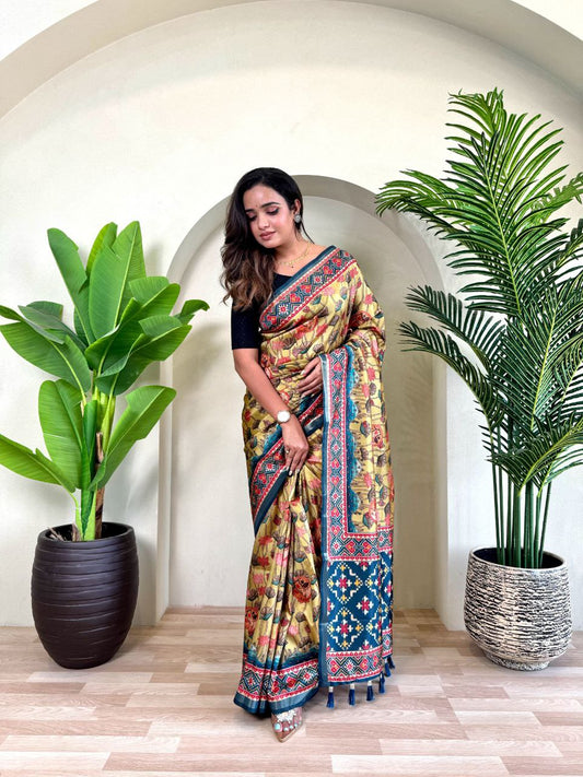 Wedding Wear Dola Viscose Saree