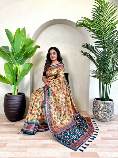 Wedding Wear Dola Viscose Saree